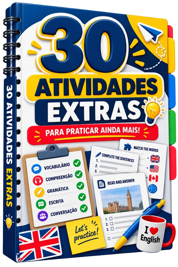 Capa de 30 atividades extras
